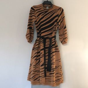 Leopard Sweater Dress